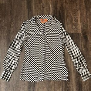 Tory Burch silk Blouse- Size 4